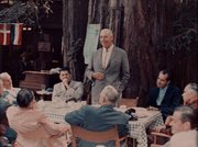 Breakfast at Nest Camp, Bohemian Grove, July 23, 1967